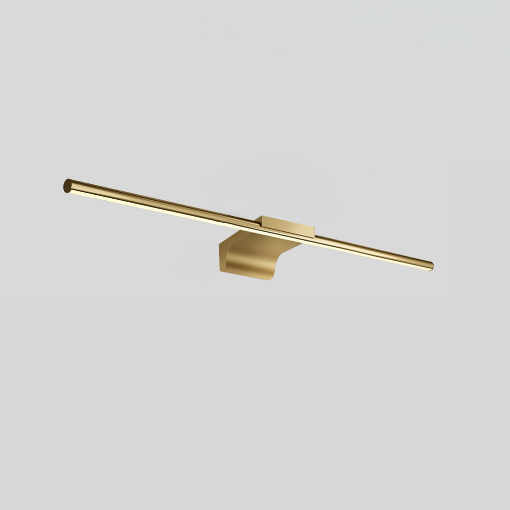 Metallic Streamlined Wall Light