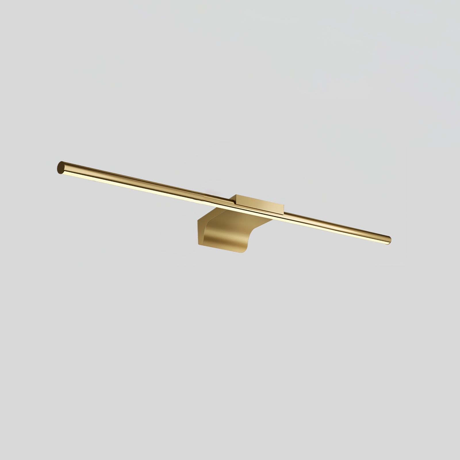 Metallic Streamlined Wall Light