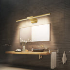 Metallic Streamlined Wall Light