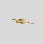 Metallic Streamlined Wall Light