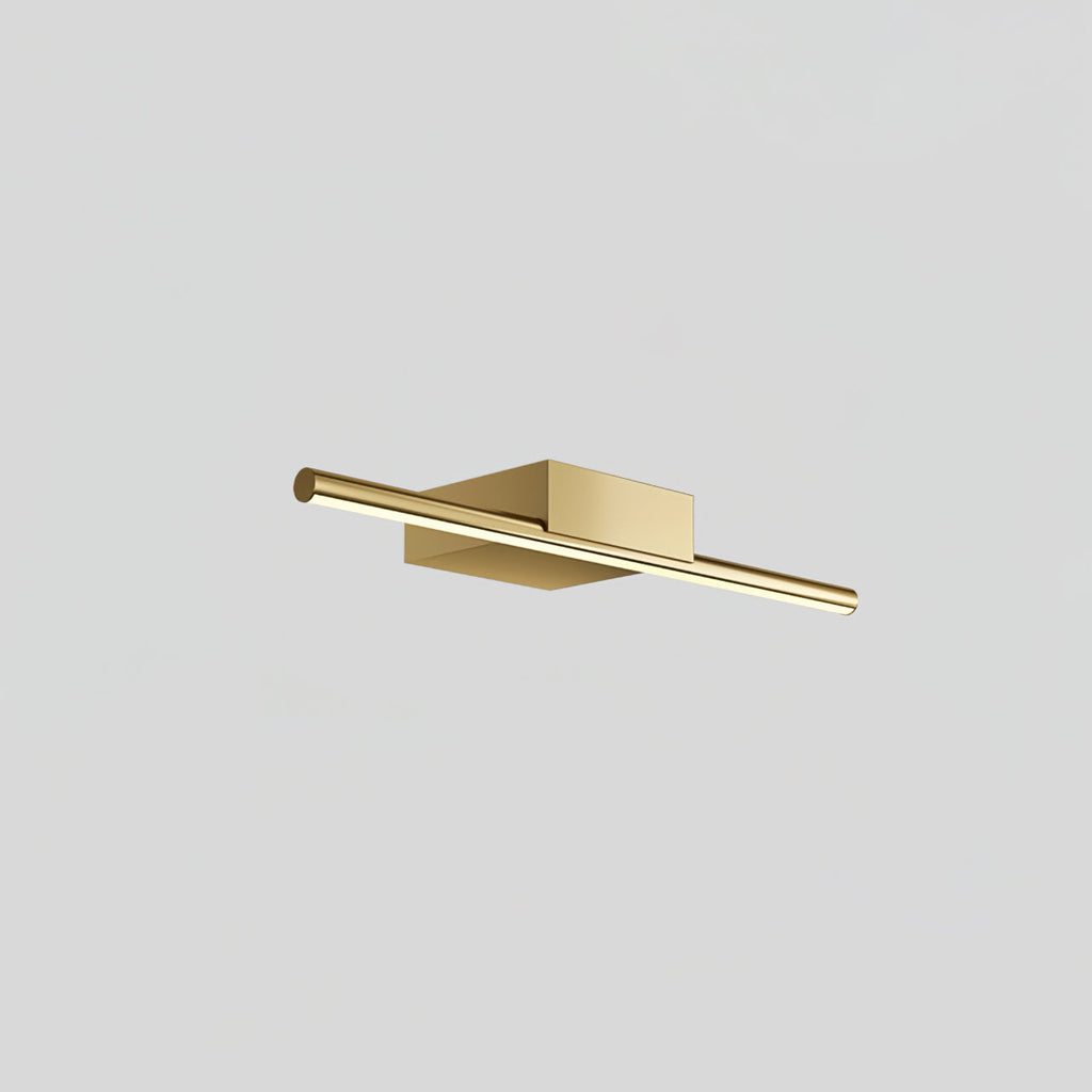 Metallic Streamlined Wall Light
