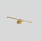 Metallic Streamlined Wall Light