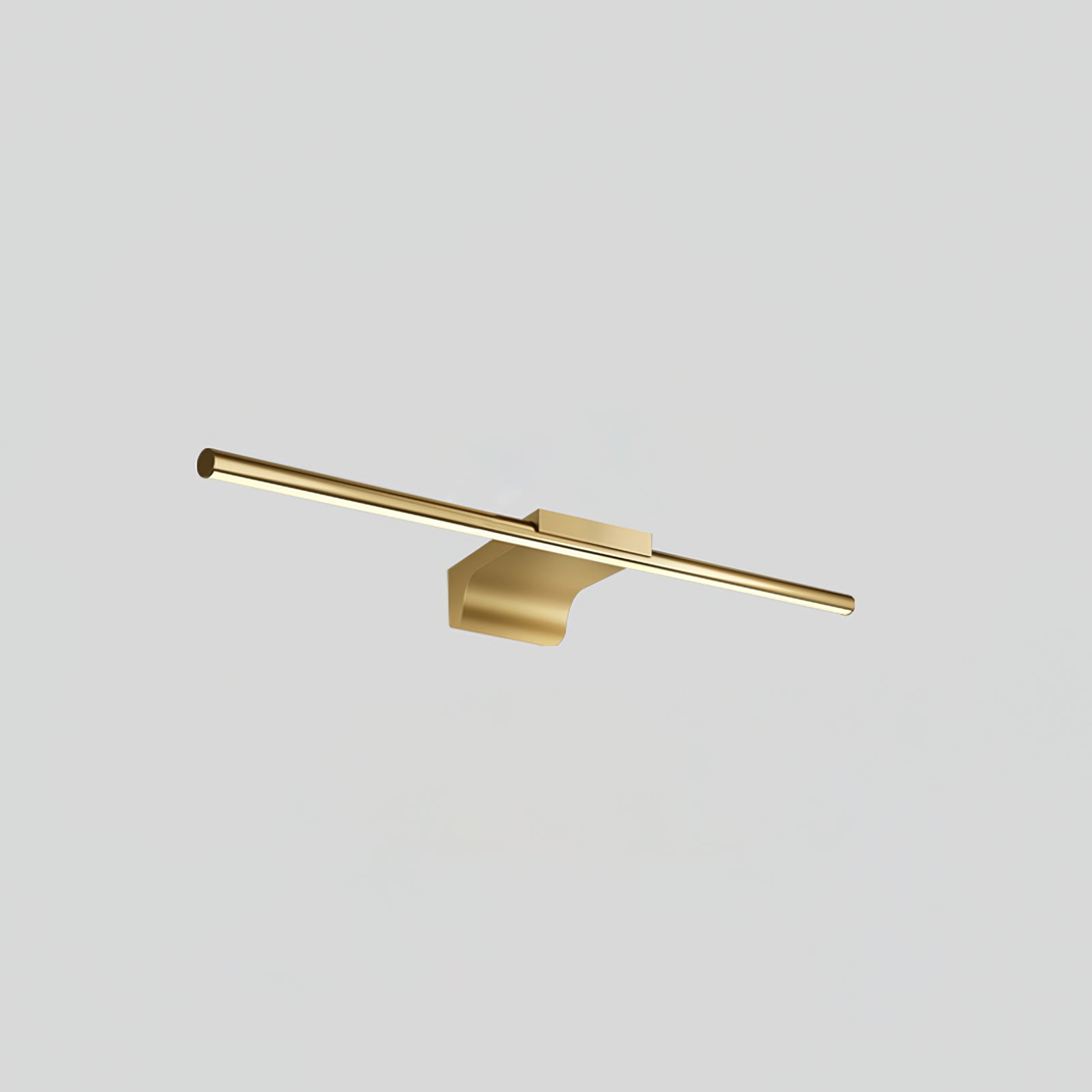 Metallic Streamlined Wall Light