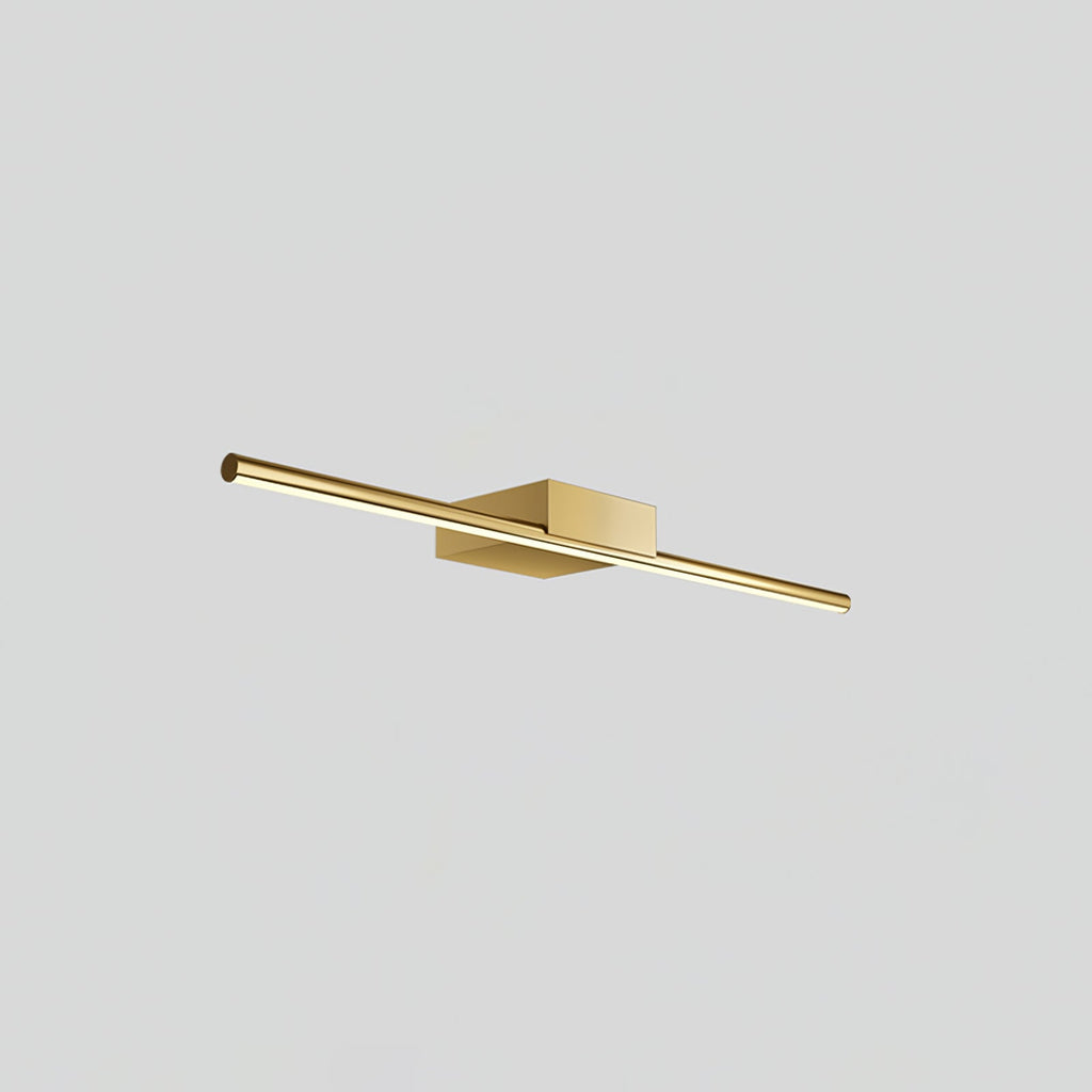 Metallic Streamlined Wall Light