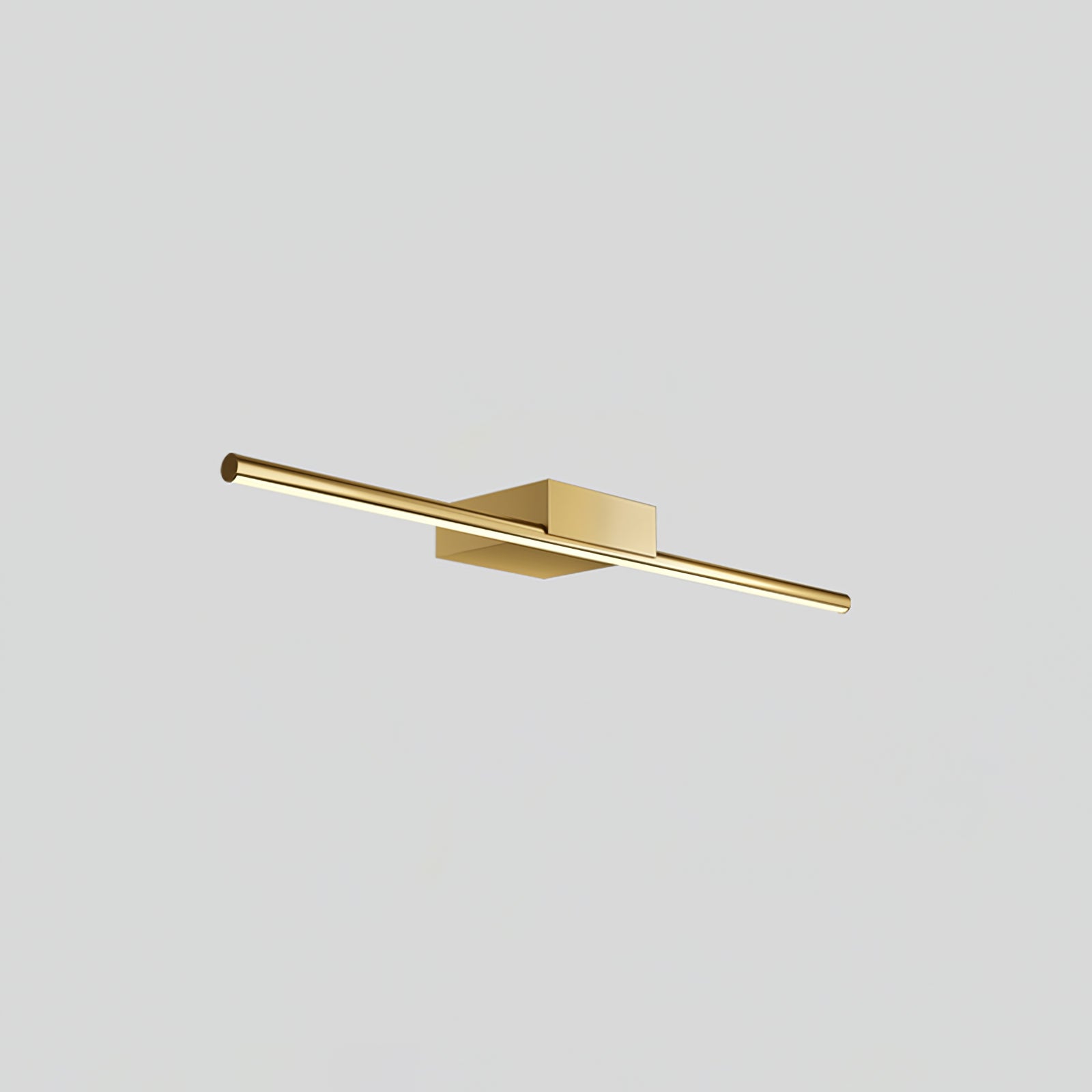 Metallic Streamlined Wall Light