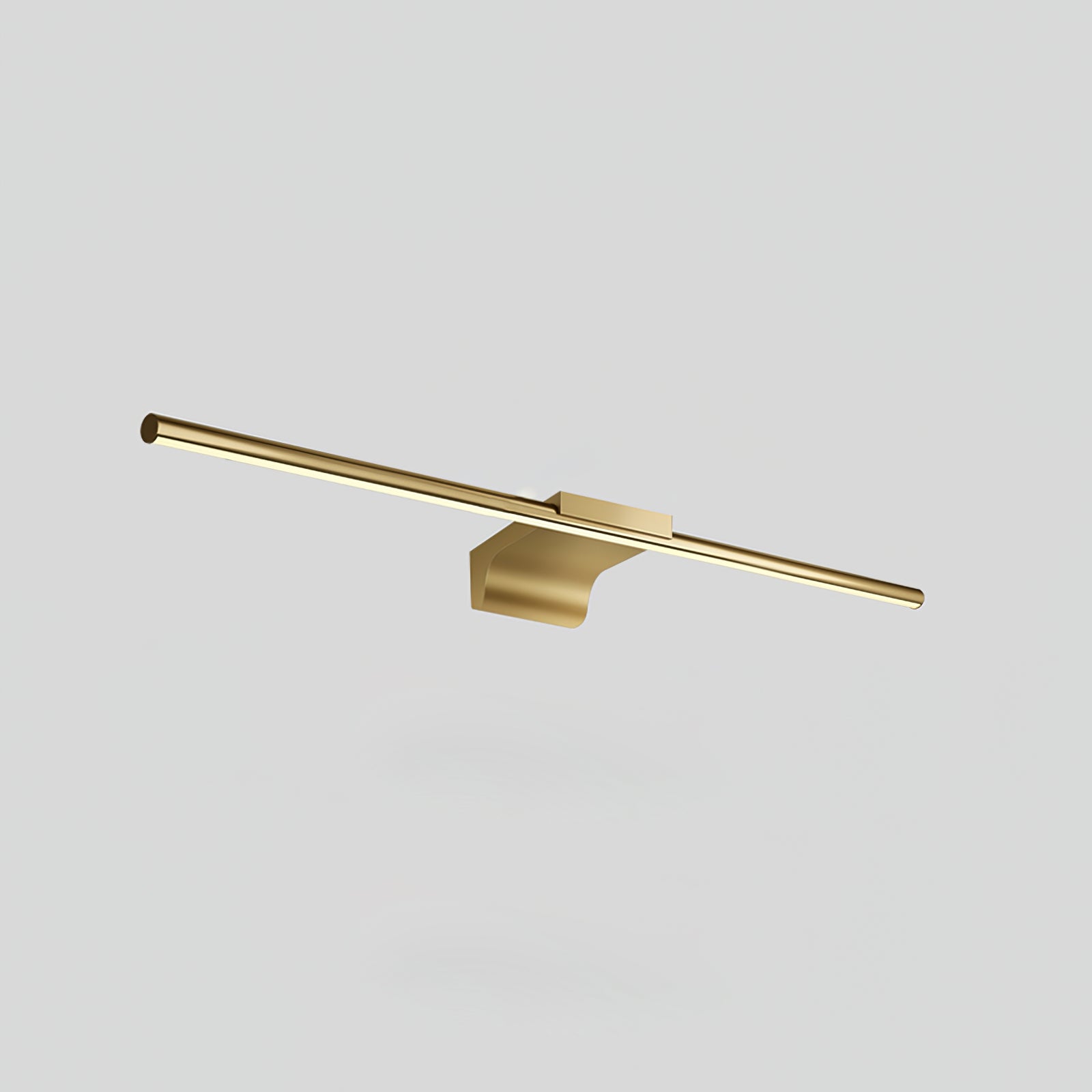 Metallic Streamlined Wall Light