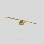 Metallic Streamlined Wall Light
