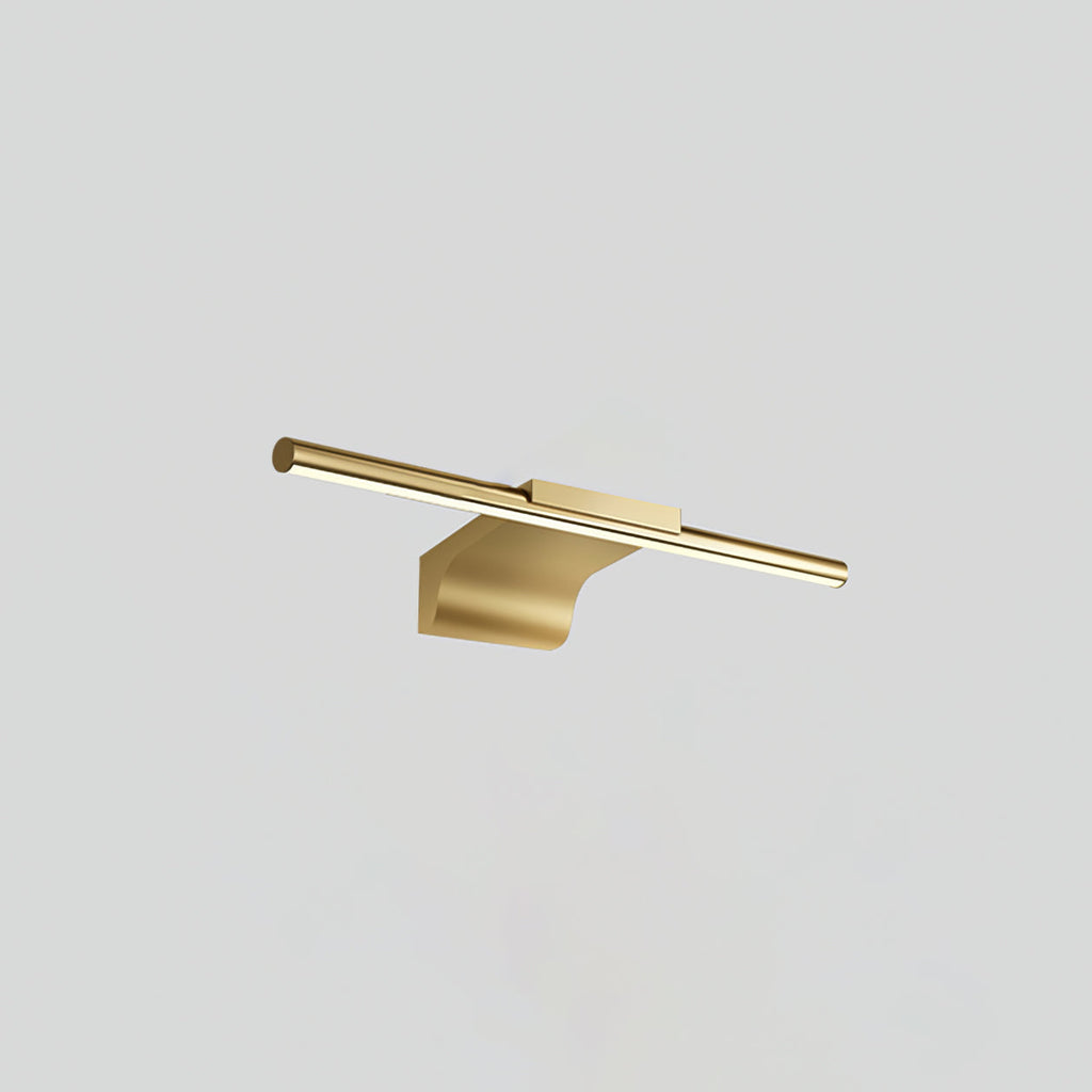 Metallic Streamlined Wall Light