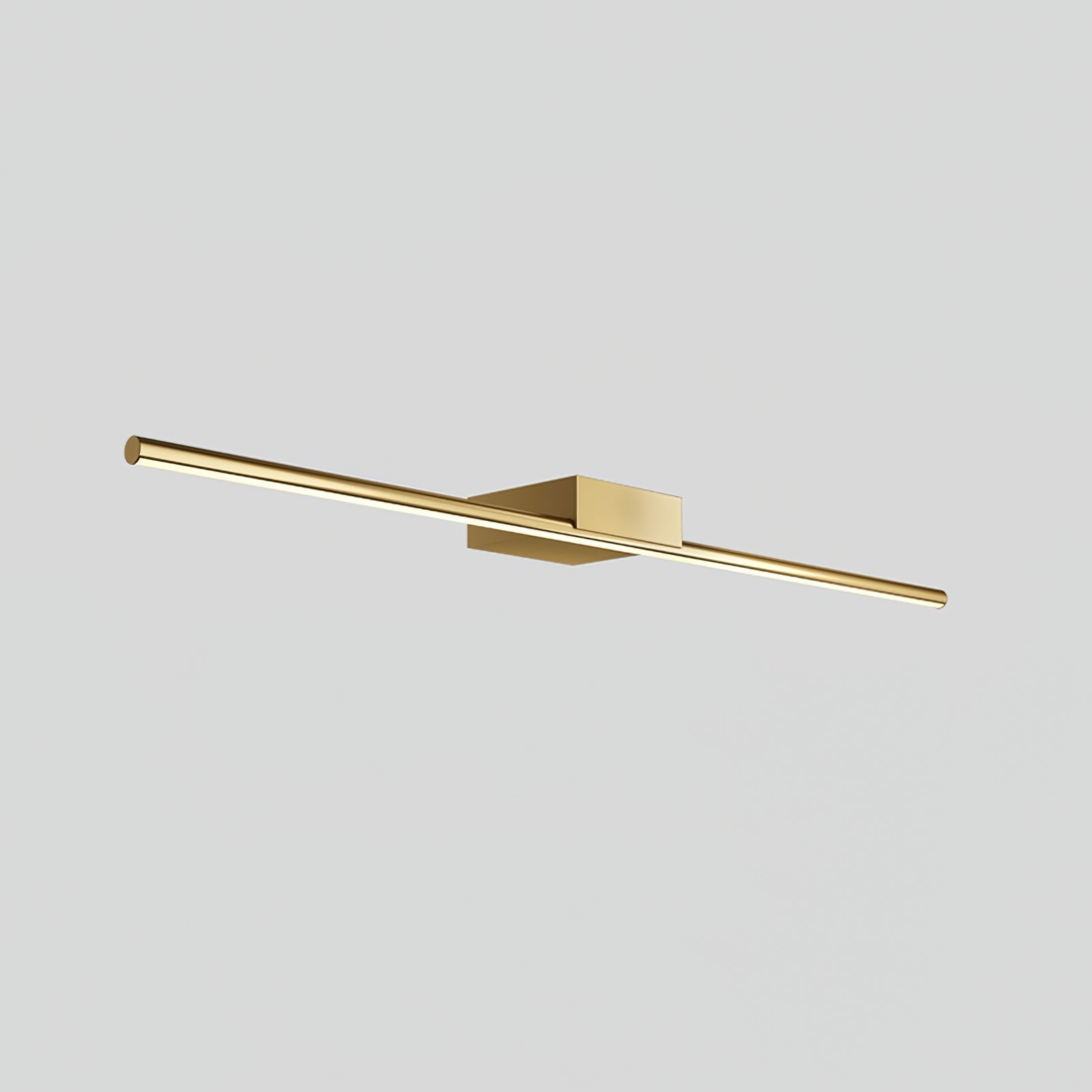 Metallic Streamlined Wall Light