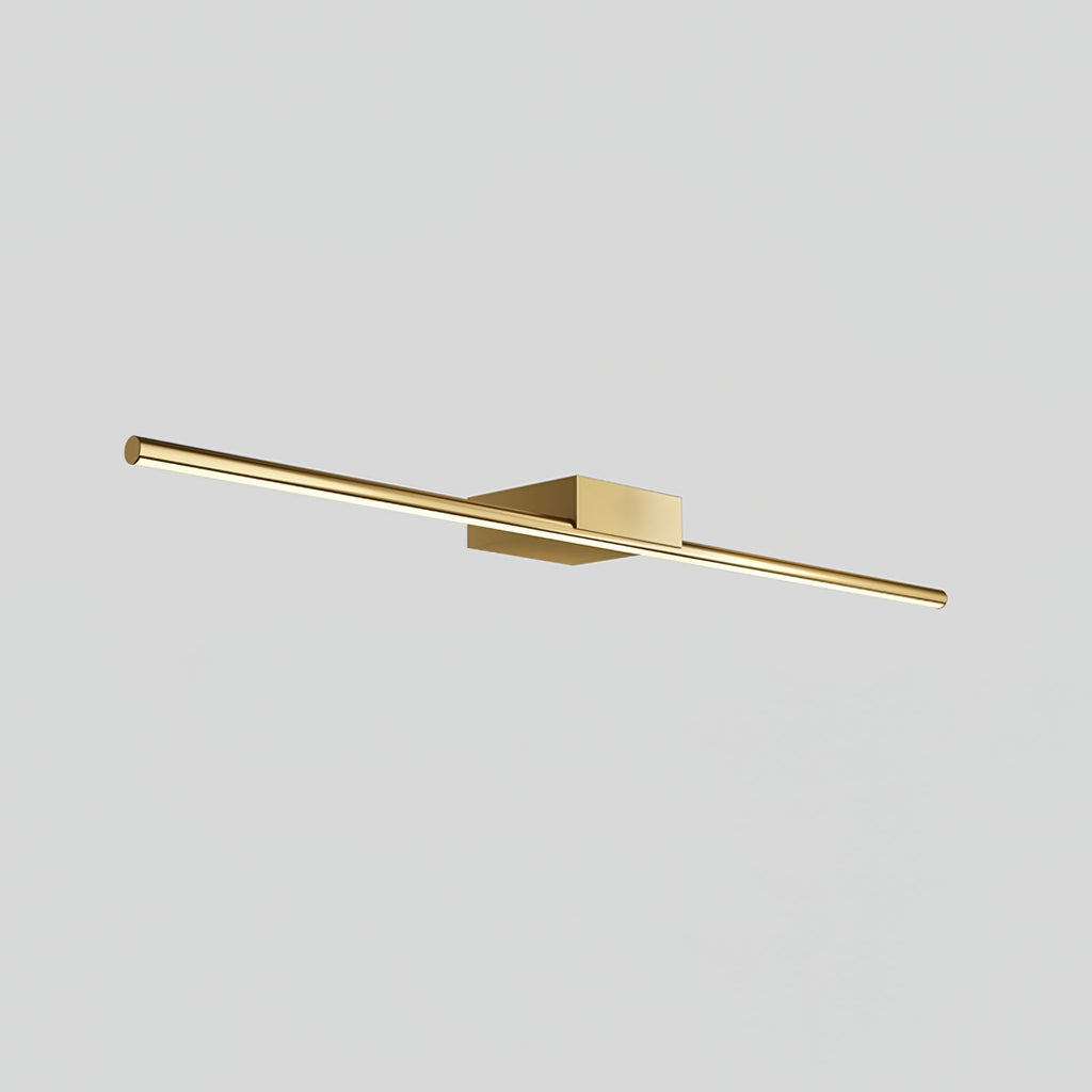Metallic Streamlined Wall Light