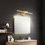 Metallic Streamlined Wall Light