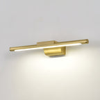 Metallic Streamlined Wall Light