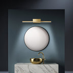 Metallic Streamlined Wall Light