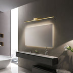 Metallic Streamlined Wall Light