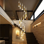 Meteor Shower Chandelier for Staircase