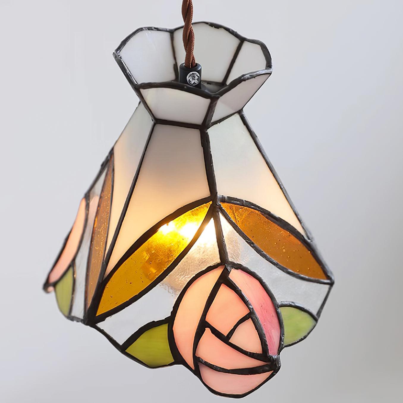 Rosebud Tiffany Pendant Lamp