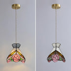Rosebud Tiffany Pendant Lamp