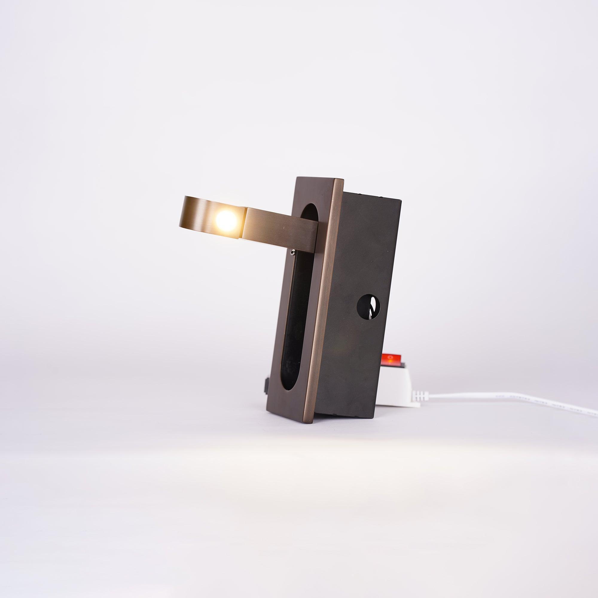 Modern LED Bedside Wall Sconce – Mid-Century Reading Wall Light