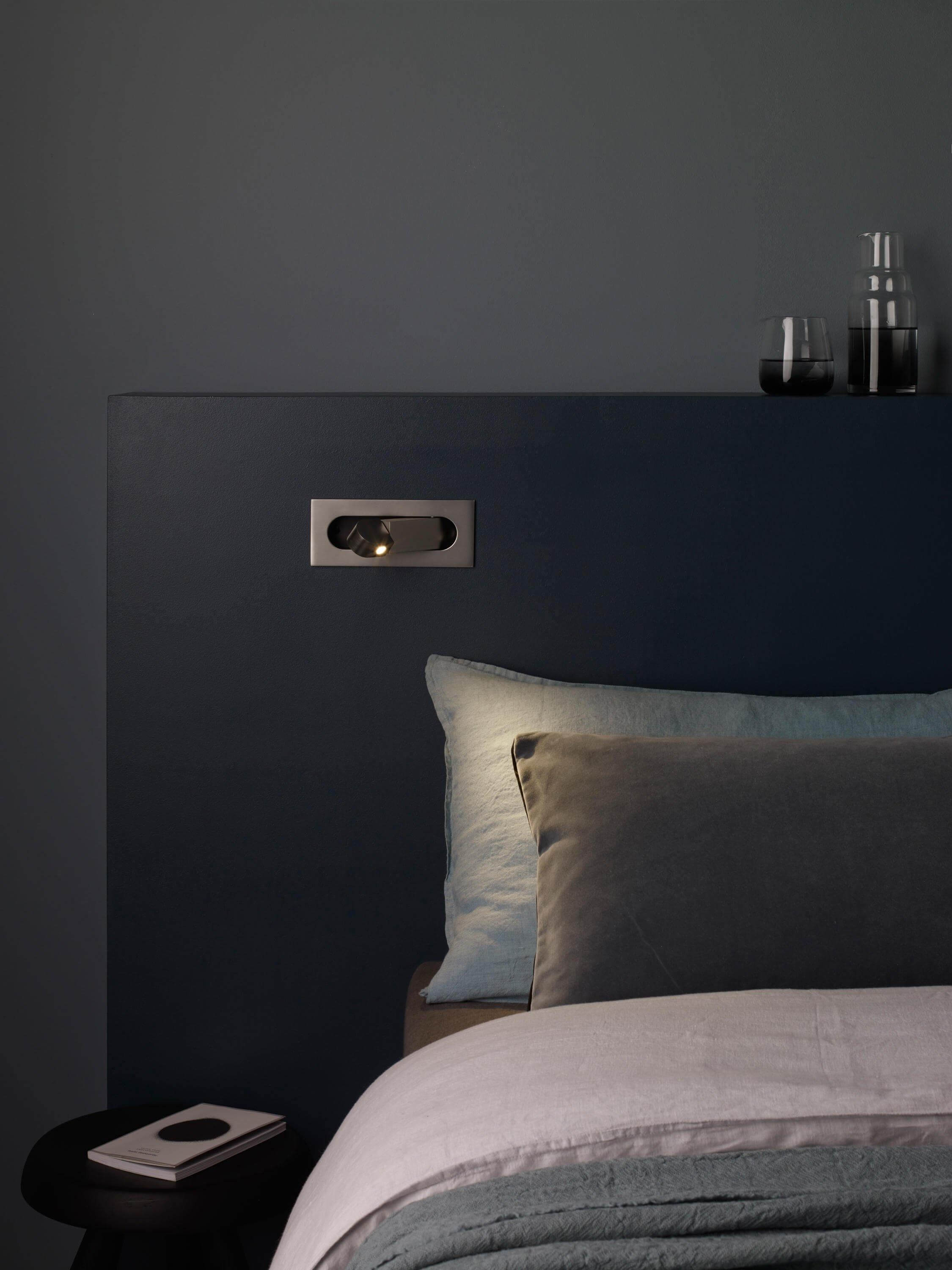 Modern LED Bedside Wall Sconce – Mid-Century Reading Wall Light
