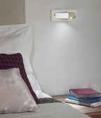 Modern LED Bedside Wall Sconce – Mid-Century Reading Wall Light