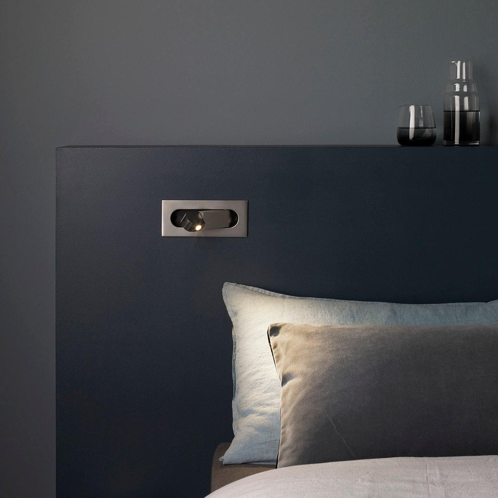 Modern LED Bedside Wall Sconce – Mid-Century Reading Wall Light