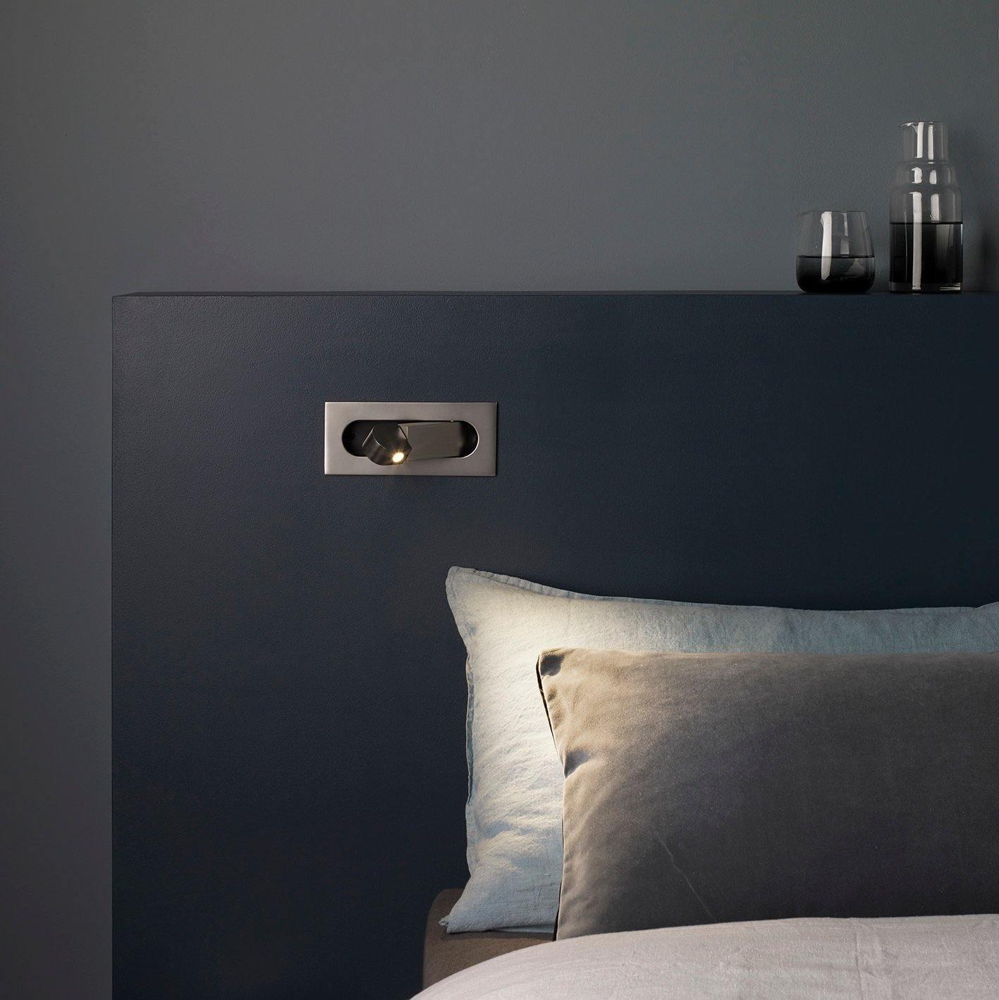 Modern LED Bedside Wall Sconce – Mid-Century Reading Wall Light
