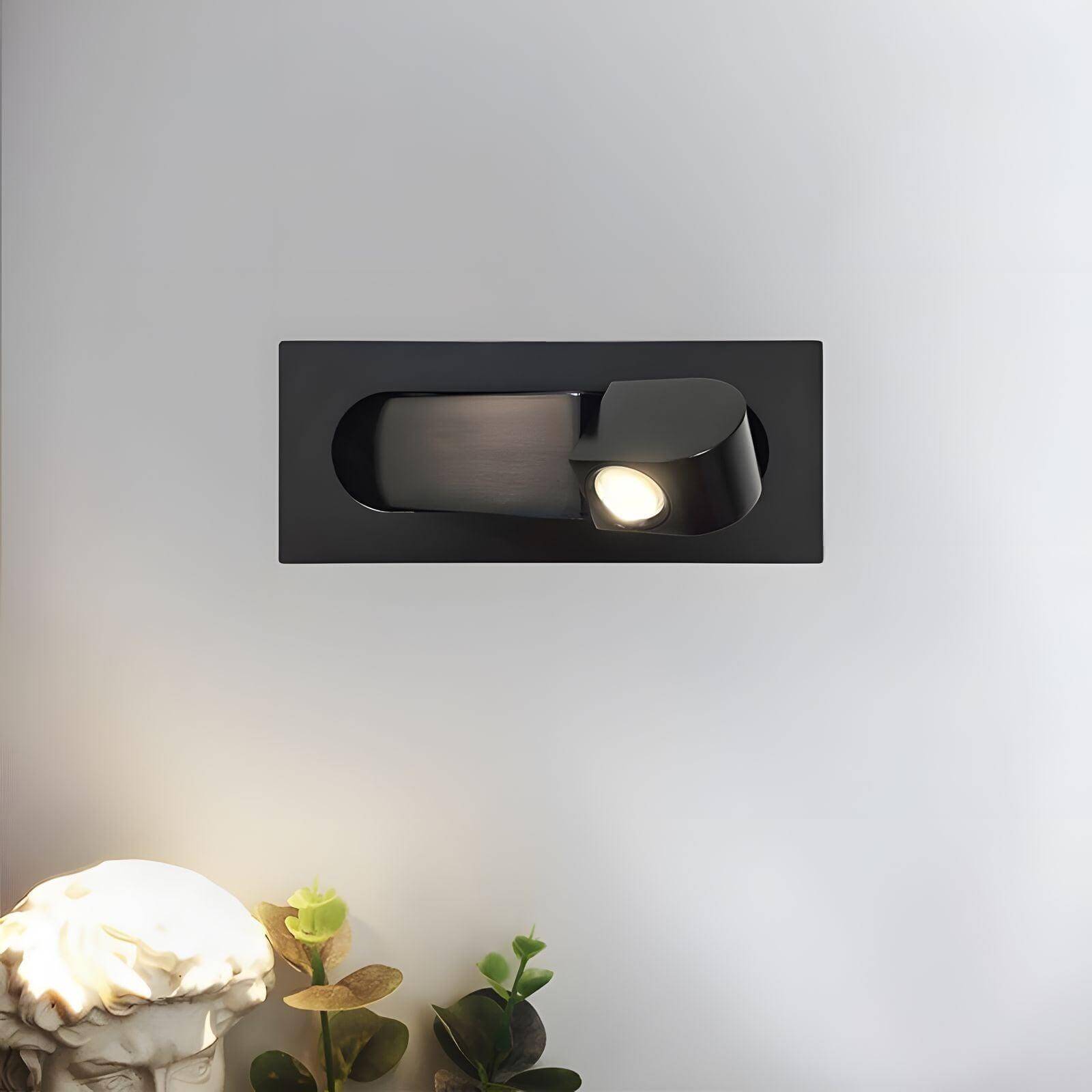 Modern LED Bedside Wall Sconce – Mid-Century Reading Wall Light
