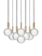 Miira Large Transparent Glass Pendant Light