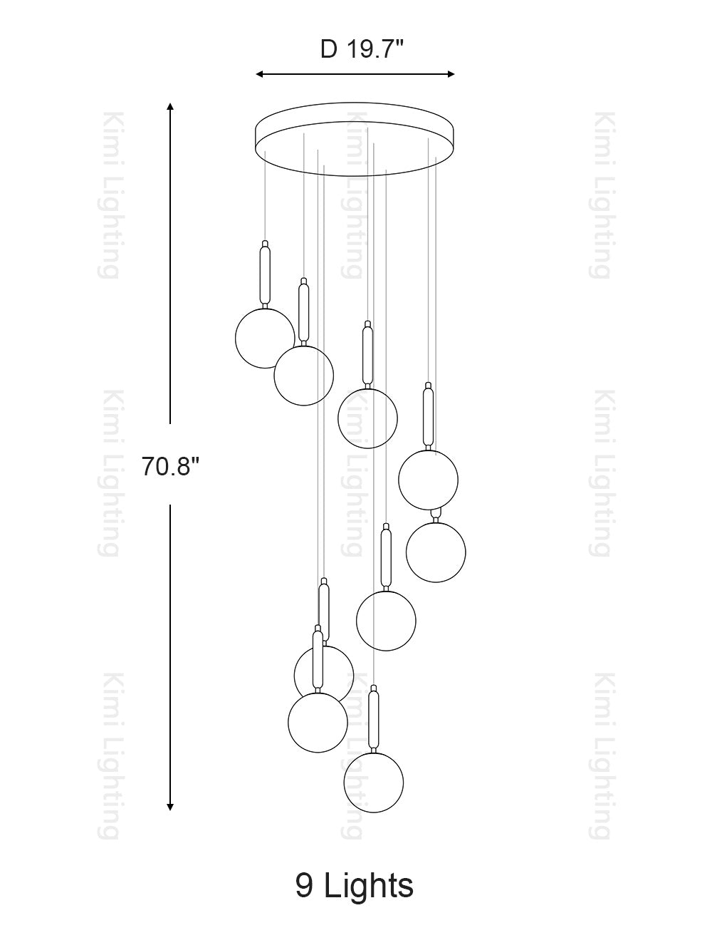 Miira Nuura Opal Pendant Lighting
