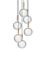 Miira Large Transparent Glass Pendant Light