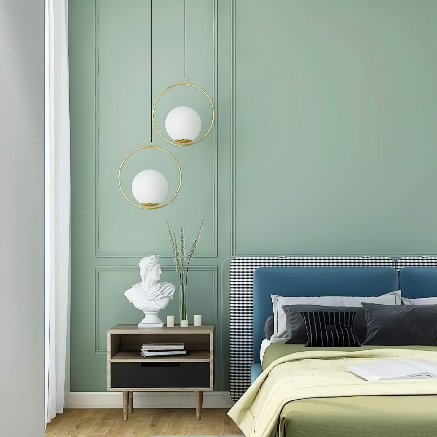 Mila Brass Pendant Lamp