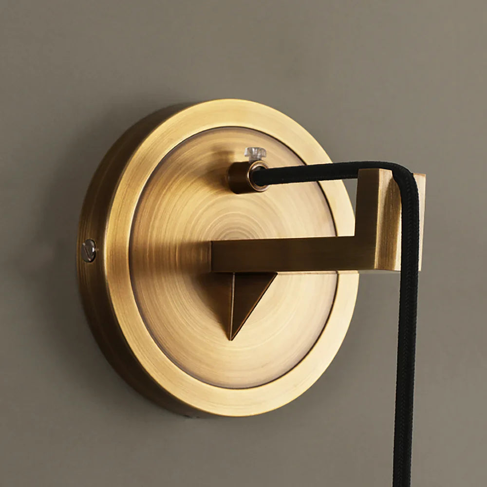 Minimalist Spherical Alabaster Wall Lamp