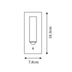 Side Switched LED Wall Lamp