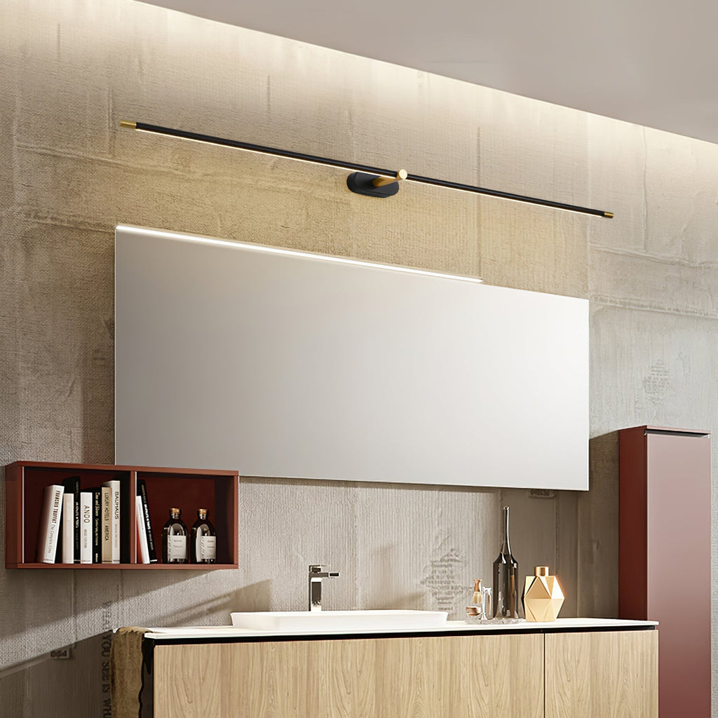 Minimalist Linear Plug-in Wall Lamp