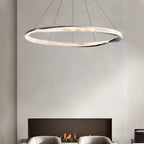 Modern Simple Mobius Circle Chandelier