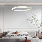 Modern Simple Mobius Circle Chandelier