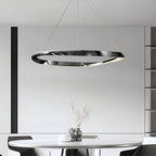 Modern Simple Mobius Circle Chandelier