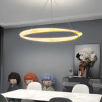 Modern Simple Mobius Circle Chandelier