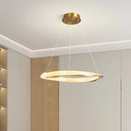 Modern Simple Mobius Circle Chandelier