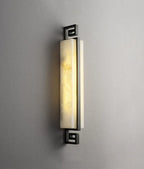 Modern Alabaster Copper Wall Lamp
