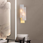 Modern Alabaster Rectangle Wall Lamp