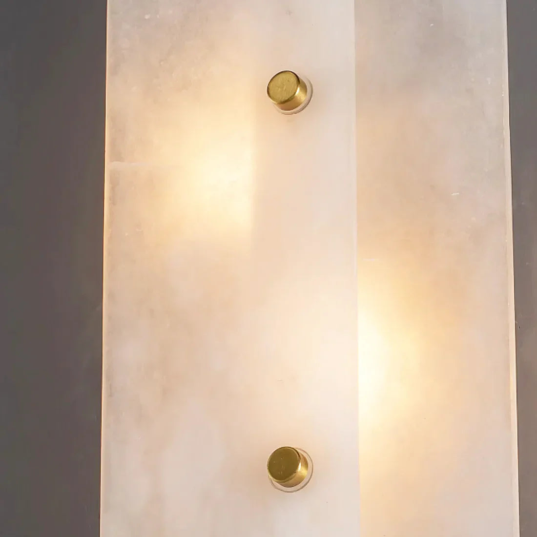 Modern Alabaster Rectangle Wall Lamp