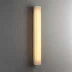 Modern Alabaster Rectangle Wall Sconce