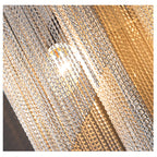 Aluminum Chain Tassel Wall Sconce
