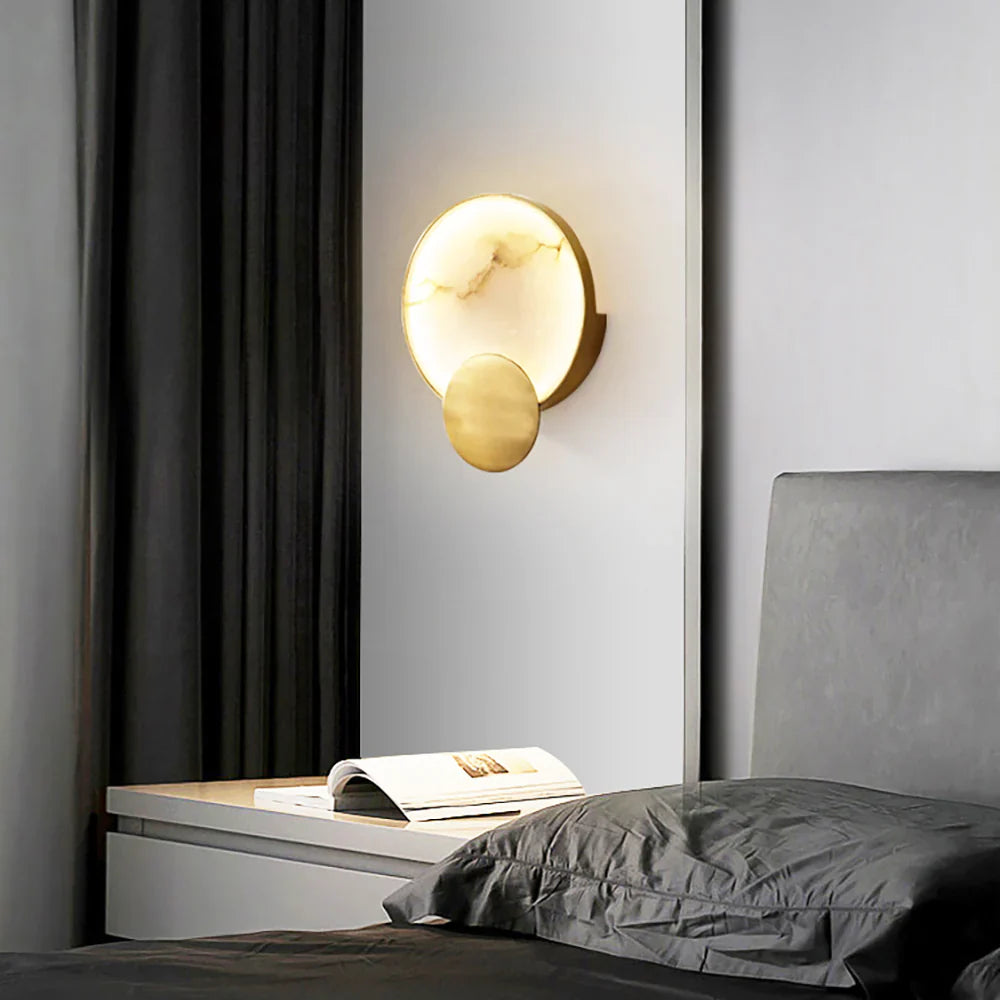 Modern Art Marble Wall Lamp