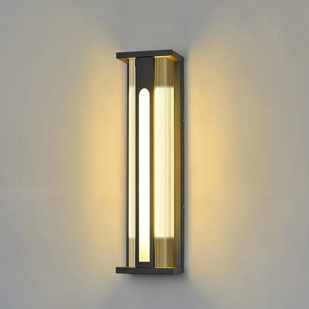 Modern Bellamy Flair Outdoor Wall Lamp
