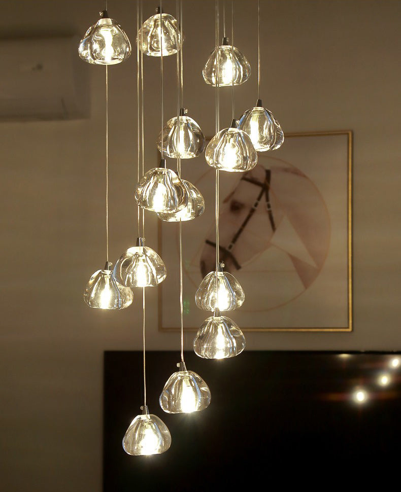 Cherry Crystal Pendant Light