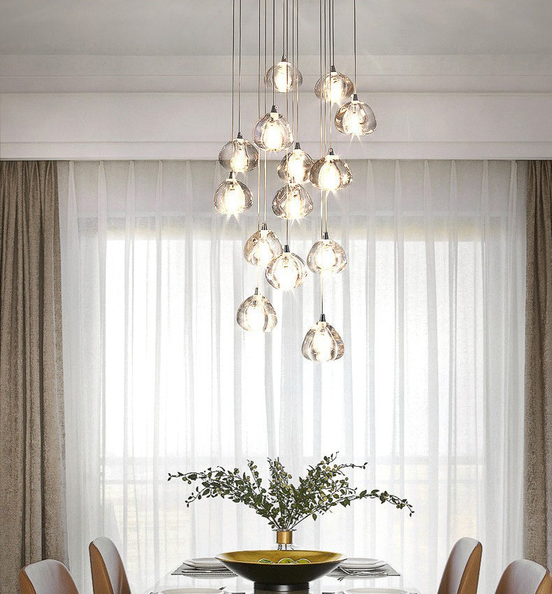 Cherry Crystal Pendant Light