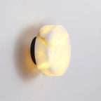 Domino A Cylindrical Alabaster Wall Light