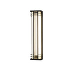 Double Axis Long Outdoor Wall Lamp